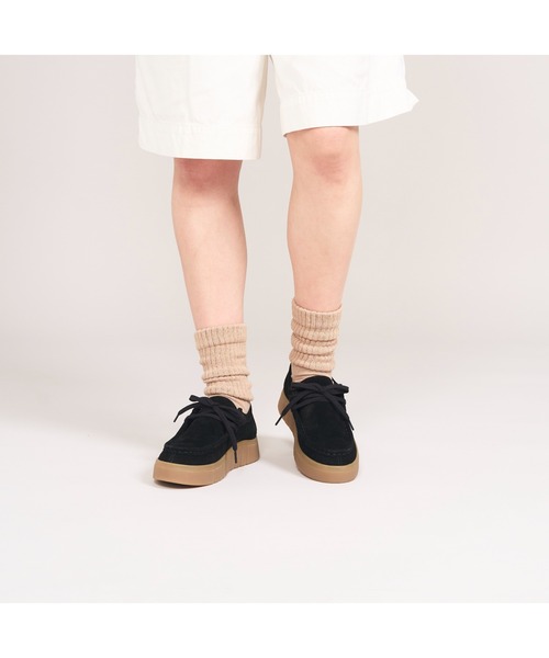 Clarks(クラークス)の「Mykah Beat/マイカビート(ブラックスエード)(モカシン/デッキシューズ・レディース・ブラック・UK5/UK5.5/UK6/UK3/UK3.5/UK4/UK4.5)」の13枚目の写真