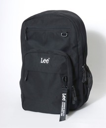 Lee（リー）の「2026AW Lee リー 撥水 フロントメッシュ ワンポイント刺繍 バックパック テープチャーム付き リュック  デイパック 容量23L（バックパック/リュック）」