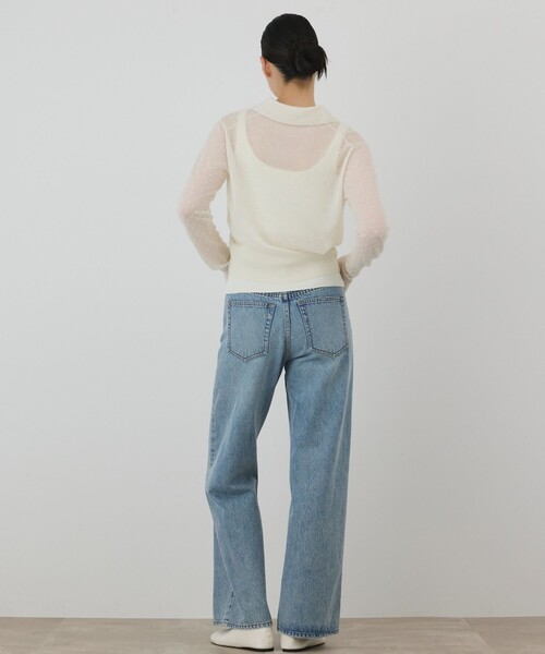 Diagram(ダイアグラム)の「アルパカポロニットトップ(ニット/セーター・レディース・エンジ/オリーブ/キナリ・36)」の16枚目の写真