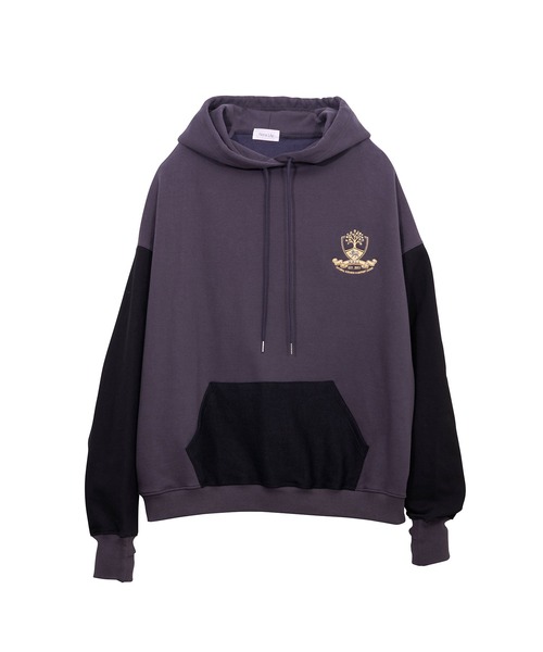 Nora Lily(ノラリリー)の「【Nora Lily】College Logo Bi Pullover Hoodie(パーカー・レディース・ダークグレー/カーキ/ブルー・FREE)」の10枚目の写真