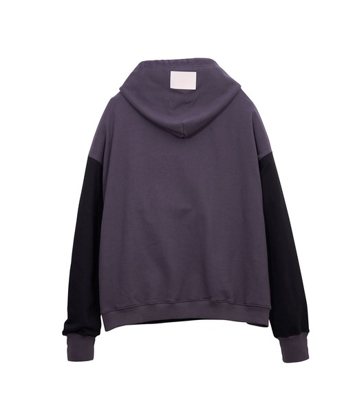 Nora Lily(ノラリリー)の「【Nora Lily】College Logo Bi Pullover Hoodie(パーカー・レディース・ダークグレー/カーキ/ブルー・FREE)」の11枚目の写真