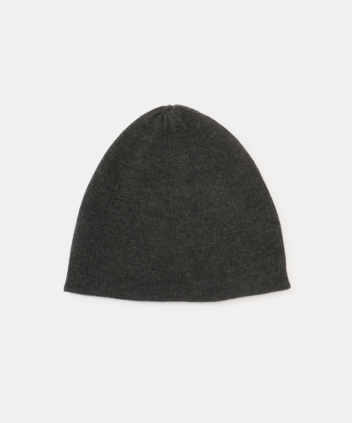 AP STUDIO(エーピーストゥディオ)の「Soft rib Beanie(ニットキャップ/ビーニー・レディース・グレー/ブラック・FREE)」の15枚目の写真