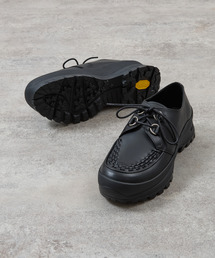 PADRONE パドローネ / INTERLACE SHOES with 884C Vibram 884Cビブラムソールレザーモカシンシューズ / PU8840-2012