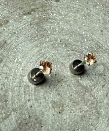 Rechic（リシック）の「ネジロック式 1粒ストーン スタッドピアス（ピアス（両耳用））」