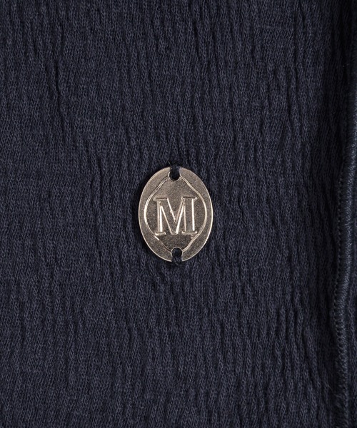 MUHET(ミュエータ)の「outseam side button cardigan / サイドボタンカーディガン(カーディガン/ボレロ・レディース・ネイビー/ミント/グレー・FREE)」の11枚目の写真