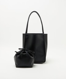 ＜IOMMI＞パイピング ショルダー トートバッグ＜ Select by EMMEL REFINES ＞