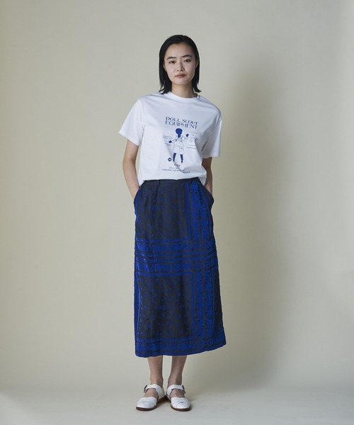 mintdesigns(ミントデザインズ)の「Doll Scout Equipment T-Shirt(Tシャツ/カットソー・レディース・ホワイト/ブラック・2/5)」の8枚目の写真