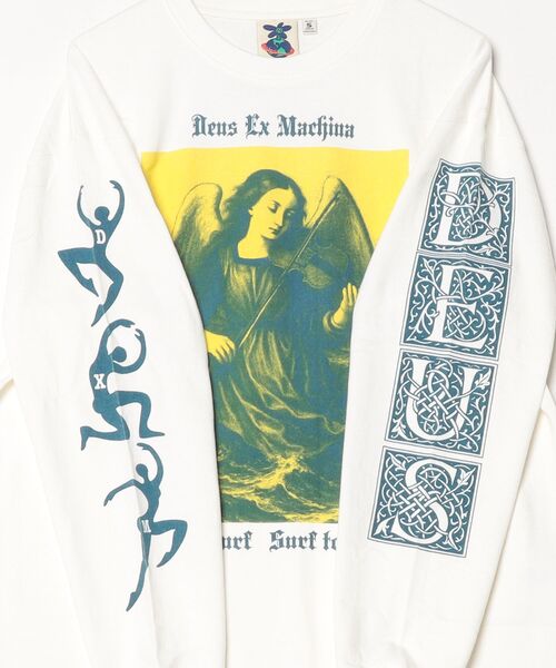 DEUS EX MACHINA(デウスエクスマキナ)の「Deus Ex Machina/デウス・エクス・マキナ/SWELL MAPS OS LS TEE/VINTAGE WHITE(Tシャツ/カットソー・メンズ・ホワイト・L/M/S)」の3枚目の写真