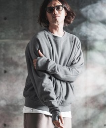 msw1959-Bonded-Boa Sweat Dolman-Sleeve Crewneck Pullover スウェット(212-052-gla-cg)