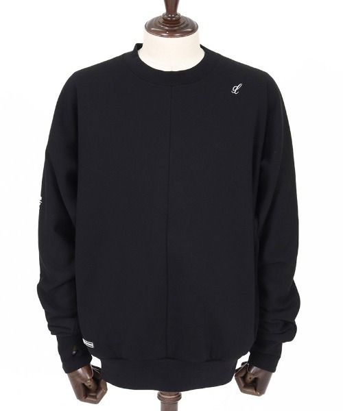 GLIMCLAP(グリムクラップ)の「msw1959-Bonded-Boa Sweat Dolman-Sleeve Crewneck Pullover スウェット(212-052-gla-cg)(スウェット・メンズ・ミックスグレー/ブラック・L/M/S)」の15枚目の写真