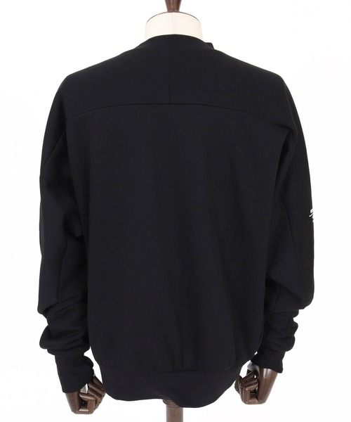 GLIMCLAP(グリムクラップ)の「msw1959-Bonded-Boa Sweat Dolman-Sleeve Crewneck Pullover スウェット(212-052-gla-cg)(スウェット・メンズ・ミックスグレー/ブラック・L/M/S)」の16枚目の写真