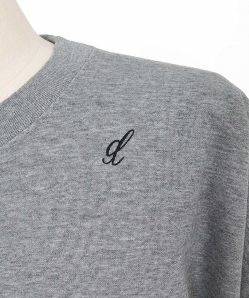 GLIMCLAP(グリムクラップ)の「msw1959-Bonded-Boa Sweat Dolman-Sleeve Crewneck Pullover スウェット(212-052-gla-cg)(スウェット・メンズ・ミックスグレー/ブラック・L/M/S)」の21枚目の写真