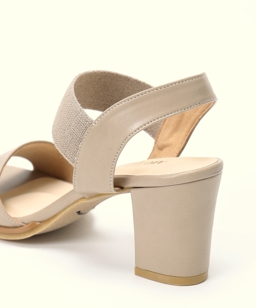 LE TALON(ルタロン)の「7cm ゴムベルトサンダル◆ (サンダル・レディース・ベージュ/ライトグレー/ブラック・37.5/35.5/36.5)」の11枚目の写真