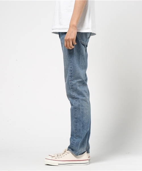 Denime（ドゥニーム）の「【MadeInJapan】Tapered Narrow Fit A-NewUsedMod-/テーパードナロウフィットAユーズド加工【FirstDenime】（デニムパンツ・メンズ・ダークインディゴブルー・30/32/31/33/29/34/36/28）」の9枚目の写真