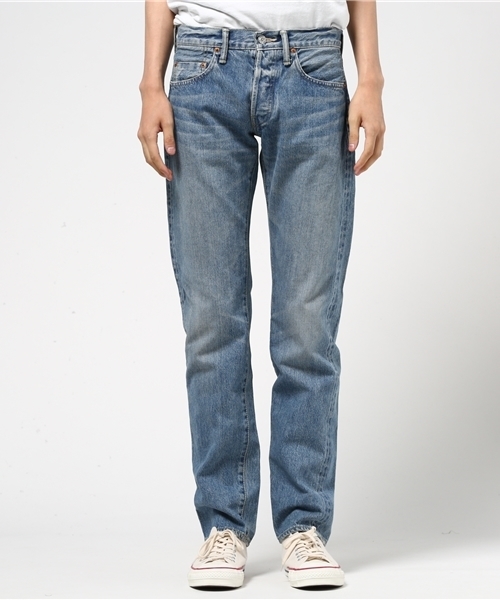 Denime（ドゥニーム）の「【MadeInJapan】Tapered Narrow Fit A-NewUsedMod-/テーパードナロウフィットAユーズド加工【FirstDenime】（デニムパンツ・メンズ・ダークインディゴブルー・30/32/31/33/29/34/36/28）」の11枚目の写真