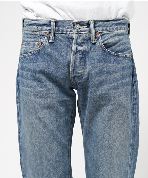 Denime（ドゥニーム）の「【MadeInJapan】Tapered Narrow Fit A-NewUsedMod-/テーパードナロウフィットAユーズド加工【FirstDenime】（デニムパンツ・メンズ・ダークインディゴブルー・30/32/31/33/29/34/36/28）」の12枚目の写真