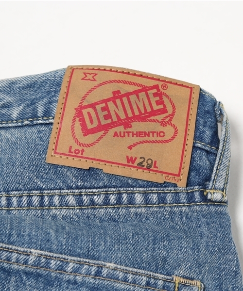Denime（ドゥニーム）の「【MadeInJapan】Tapered Narrow Fit A-NewUsedMod-/テーパードナロウフィットAユーズド加工【FirstDenime】（デニムパンツ・メンズ・ダークインディゴブルー・30/32/31/33/29/34/36/28）」の7枚目の写真