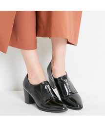 ORiental TRaffic | 秋冬新作★フロントジップシューズ★6325(パンプス)