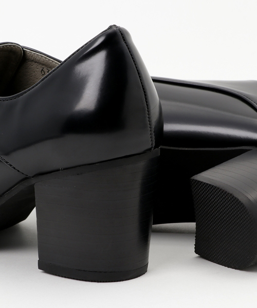 ORiental TRaffic(オリエンタルトラフィック)の「秋冬★フロントジップシューズ★6325(パンプス・レディース・ブラウン/ブラック・LL/L/S/M)」の9枚目の写真