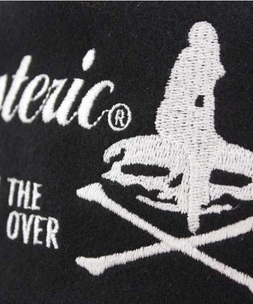 HYSTERIC GLAMOUR（ヒステリックグラマー）の「SKULL GIRL刺繍ｷｬｯﾌﾟ（キャップ・メンズ・ブラック/グリーン/レッド・FREE）」の5枚目の写真