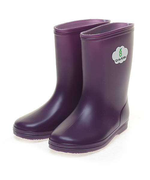 green label relaxing（グリーンレーベルリラクシング）の「GLR レインブーツ（レインシューズ・キッズ・ピンク/ライム/パープル・15cm/16cm/18cm/17cm/14cm）」の2枚目の写真