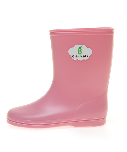 green label relaxing（グリーンレーベルリラクシング）の「GLR レインブーツ（レインシューズ・キッズ・ピンク/ライム/パープル・15cm/16cm/18cm/17cm/14cm）」の4枚目の写真