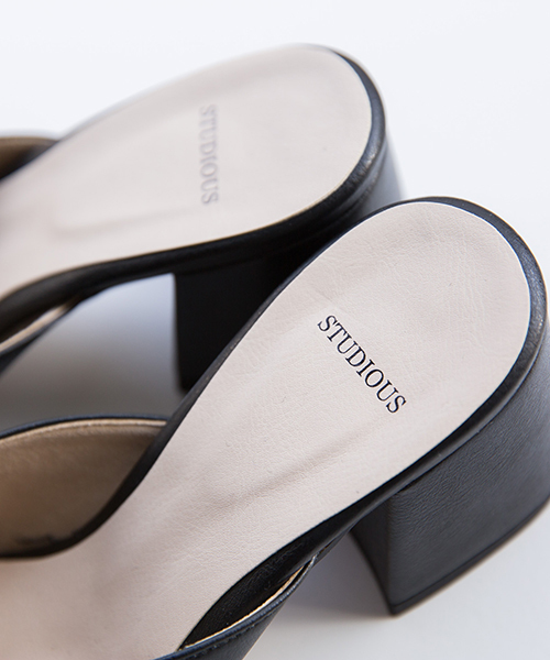STUDIOUS（ステュディオス）の「オープントゥミュールサンダル（サンダル・レディース・ピンク/グレー/ブルー/ブラック・S/L/M）」の15枚目の写真