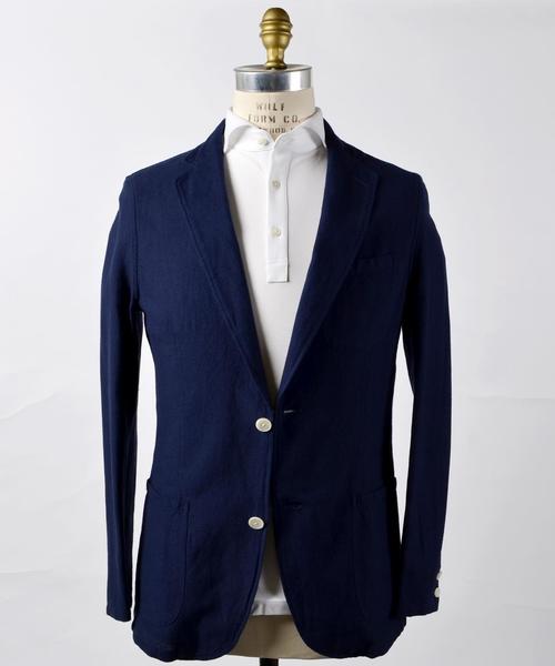 SHIPS（シップス）の「SC: 17SS "レノクロス" 2ボタン エアリージャケット■（テーラードジャケット・メンズ・ベージュ/ネイビー/グレー/ダークネイビー/コバルトブルー/ブルー・LARGE/MEDIUM/SMALL/X-LARGE）」の7枚目の写真