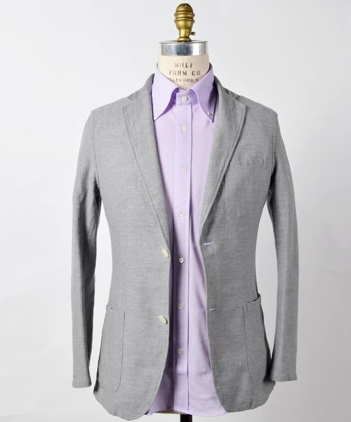 SHIPS（シップス）の「SC: 17SS "レノクロス" 2ボタン エアリージャケット■（テーラードジャケット・メンズ・ベージュ/ネイビー/グレー/ダークネイビー/コバルトブルー/ブルー・LARGE/MEDIUM/SMALL/X-LARGE）」の9枚目の写真