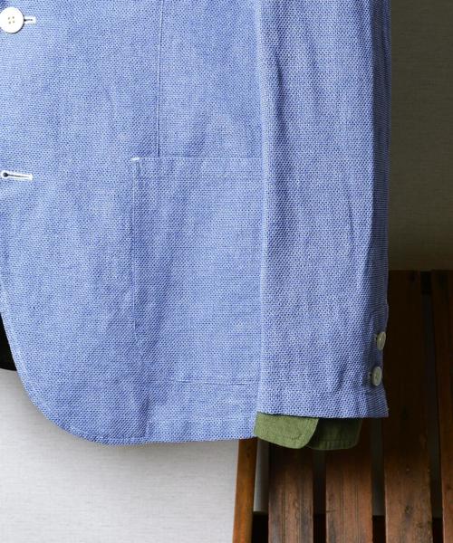 SHIPS（シップス）の「SC: 17SS "レノクロス" 2ボタン エアリージャケット■（テーラードジャケット・メンズ・ベージュ/ネイビー/グレー/ダークネイビー/コバルトブルー/ブルー・LARGE/MEDIUM/SMALL/X-LARGE）」の14枚目の写真