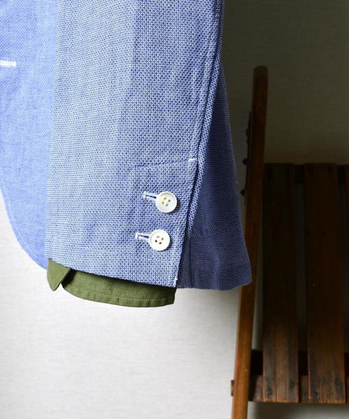 SHIPS（シップス）の「SC: 17SS "レノクロス" 2ボタン エアリージャケット■（テーラードジャケット・メンズ・ベージュ/ネイビー/グレー/ダークネイビー/コバルトブルー/ブルー・LARGE/MEDIUM/SMALL/X-LARGE）」の17枚目の写真