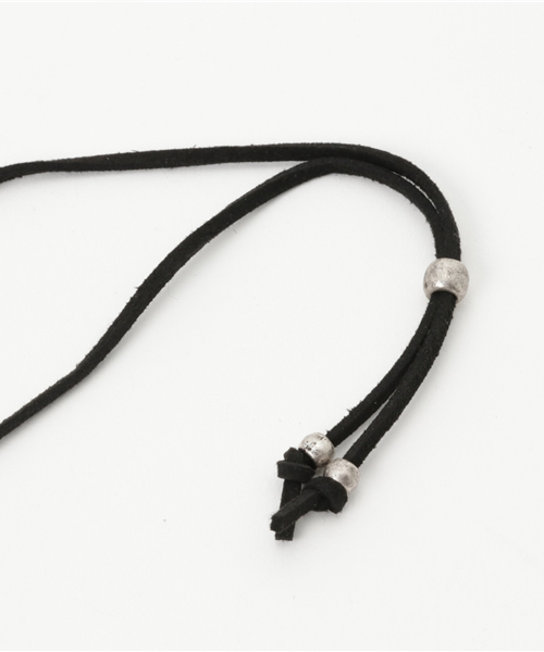 WEGO（ウィゴー）の「WEGO/レザーロングリングネックレス（ネックレス・メンズ・シルバー/ゴールド・FREE）」の5枚目の写真