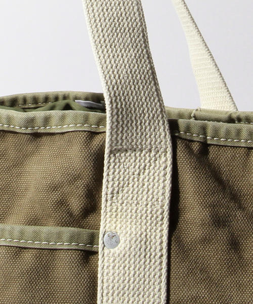 PORTER（ポーター）の「PORTER×fennica×B印 YOSHIDA / 別注 ラグハンドル トートバッグ（L）（トートバッグ・メンズ・ブラック/ホワイト/ネイビー/カーキ・ONE SIZE）」の13枚目の写真