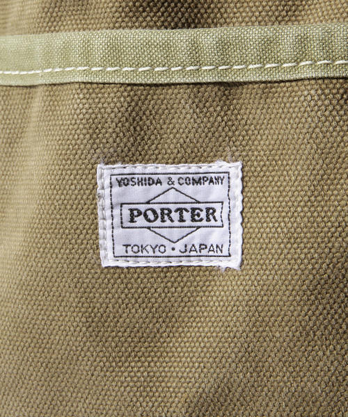 PORTER（ポーター）の「PORTER×fennica×B印 YOSHIDA / 別注 ラグハンドル トートバッグ（L）（トートバッグ・メンズ・ブラック/ホワイト/ネイビー/カーキ・ONE SIZE）」の14枚目の写真