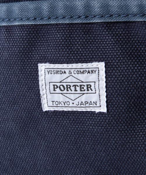 PORTER（ポーター）の「PORTER×fennica×B印 YOSHIDA / 別注 ラグハンドル トートバッグ（L）（トートバッグ・メンズ・ブラック/ホワイト/ネイビー/カーキ・ONE SIZE）」の11枚目の写真