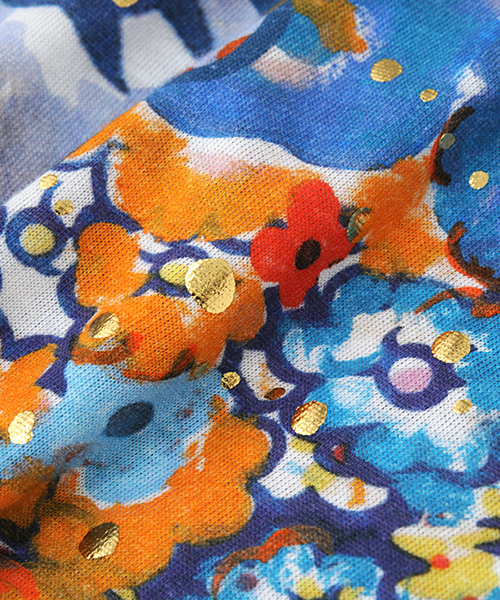 TSUMORI CHISATO（ツモリチサト）の「S ﾀﾞﾝｼﾝｸﾞﾌﾗﾜｰT（Tシャツ