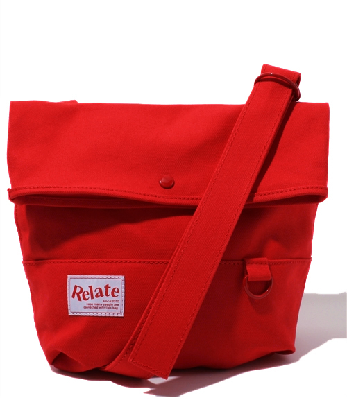 BEAMS BOY(ビームスボーイ)の「Relate / ショルダーS(ショルダーバッグ・レディース・ブラック/レッド・ONE SIZE)」の2枚目の写真