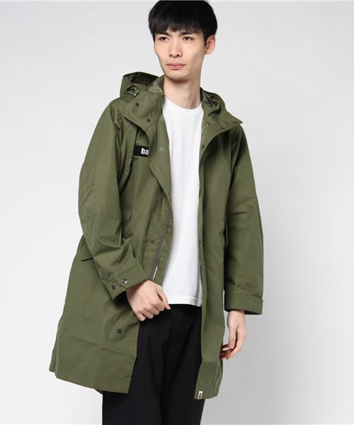 A BATHING APE リフレクター モッズコート XL アベイシングエイプ A BATHING APE リフレクター モッズコート XL アベイシング