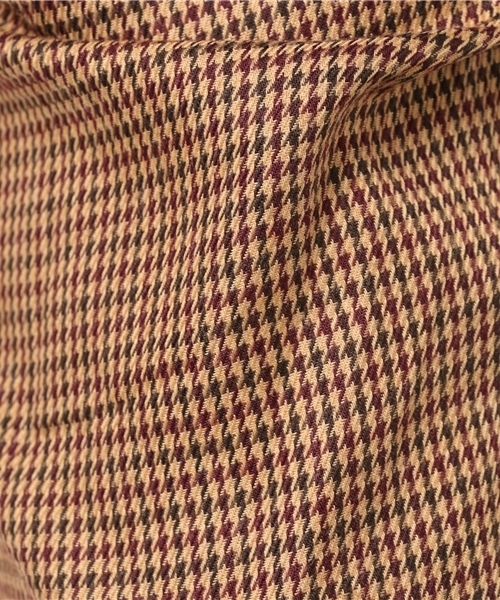 Samansa Mos2 blue(サマンサモスモスブルー)の「柄アソートテーパードパンツ(その他パンツ・レディース・ブラック/ブラウン/ベージュ/グレー・LARGE/MEDIUM)」の6枚目の写真