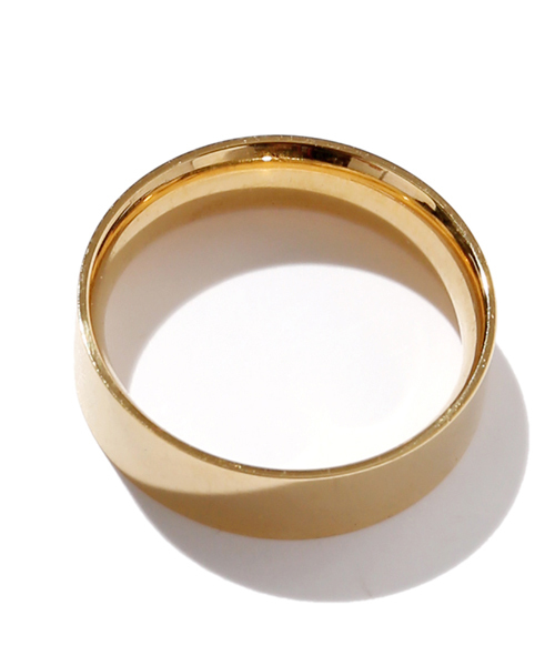 SPINNS（スピンズ）の「シンプルデザインリング（リング・メンズ・ゴールド/シルバー/その他1・8/9/16）」の5枚目の写真