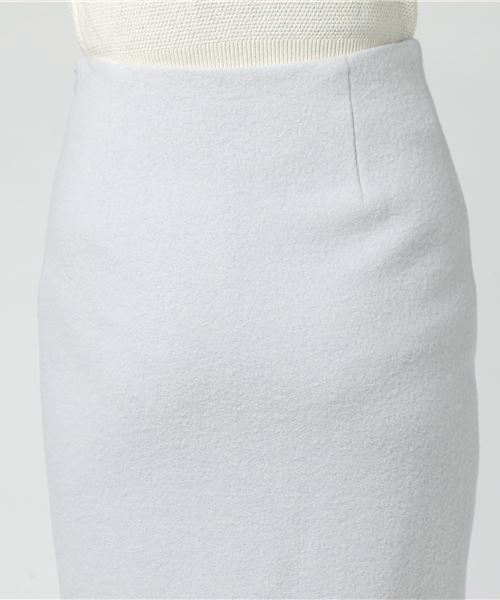 RIVE DROITE（リヴドロワ）の「ブークレタイトスカート（スカート・レディース・ライトグレー・38/36）」の7枚目の写真