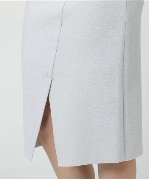 RIVE DROITE（リヴドロワ）の「ブークレタイトスカート（スカート・レディース・ライトグレー・38/36）」の8枚目の写真