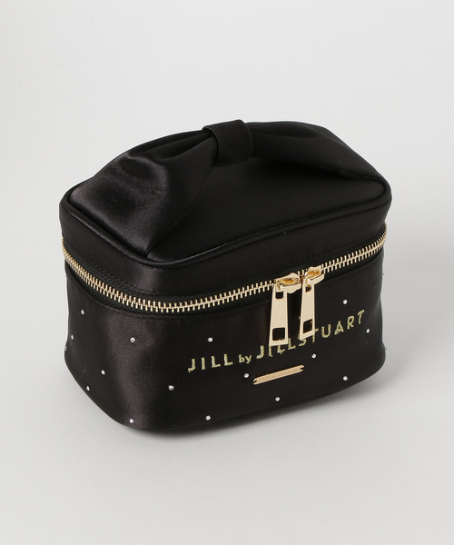 JILL by JILL STUART(ジルバイジルスチュアート)の「サテンコフレ(バニティー)ポーチ(ポーチ・レディース・ブラック/ピンク・フリ-)」の11枚目の写真