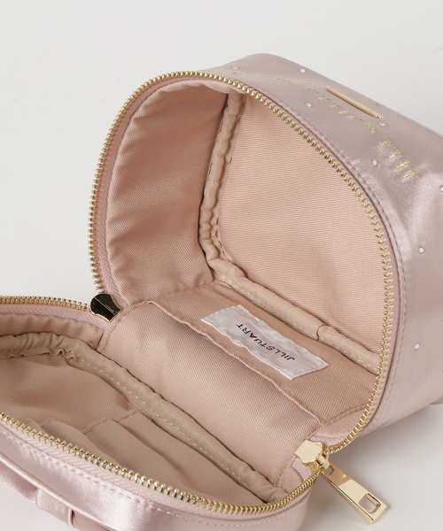 JILL by JILL STUART(ジルバイジルスチュアート)の「サテンコフレ(バニティー)ポーチ(ポーチ・レディース・ブラック/ピンク・フリ-)」の5枚目の写真