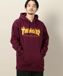 THRASHER | ＜THRASHER＞ FLAME HOOD PK/パーカー о(パーカー)