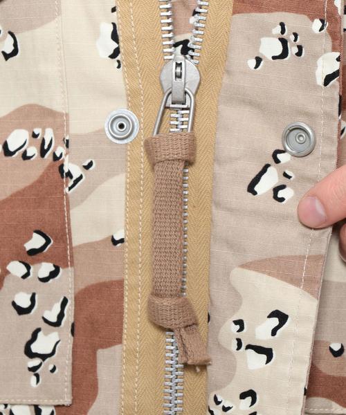 H　BEAUTY&YOUTH UNITED ARROWS（エイチビューティーアンドユースユナイテッドアローズ）の「＜H＞DESERT CAMOUFLAGE FIELD JACKET/ジャケット ◆（ブルゾン・メンズ・ベージュ・SMALL/LARGE/MEDIUM）」の14枚目の写真