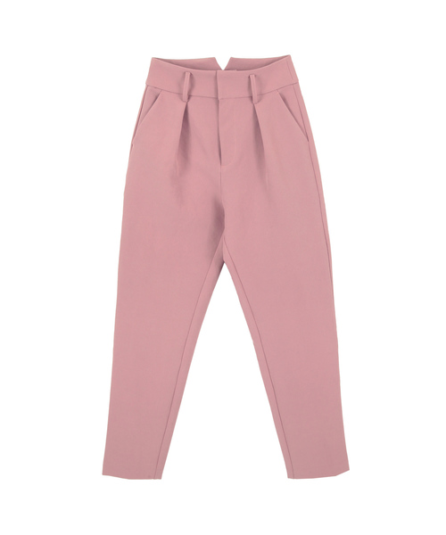 titivate（ティティベイト）の「ハイウエストタックテーパードパンツ（その他パンツ・レディース・ライトベージュ/グリーン/ライトピンク/ブラック/ネイビー/ライトグレー・M/L/S）」の8枚目の写真