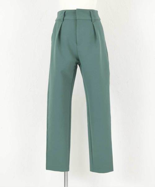 titivate（ティティベイト）の「ハイウエストタックテーパードパンツ（その他パンツ・レディース・ライトベージュ/グリーン/ライトピンク/ブラック/ネイビー/ライトグレー・M/L/S）」の7枚目の写真