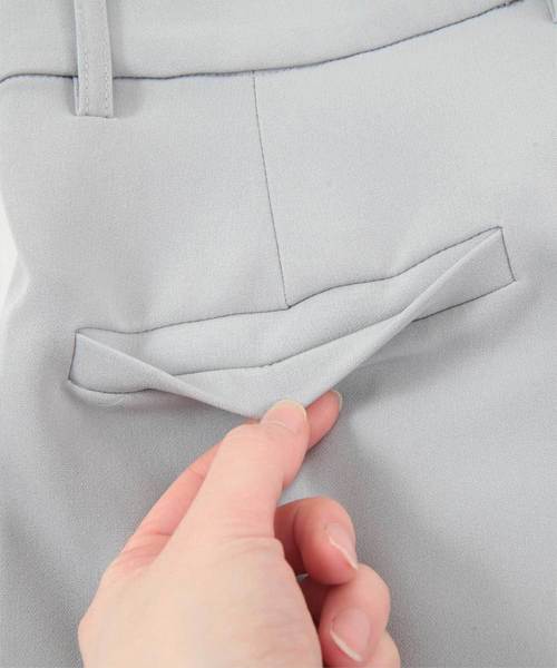 titivate（ティティベイト）の「ハイウエストタックテーパードパンツ（その他パンツ・レディース・ライトベージュ/グリーン/ライトピンク/ブラック/ネイビー/ライトグレー・M/L/S）」の15枚目の写真