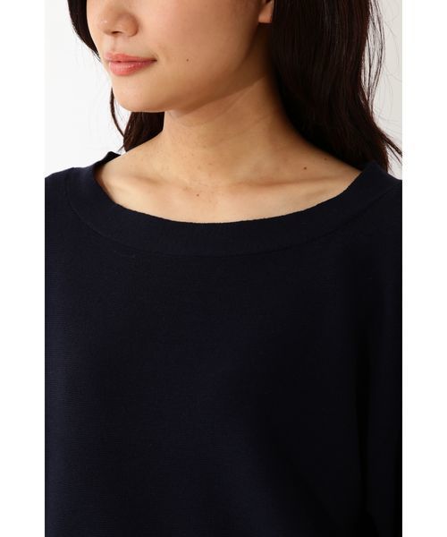 22 OCTOBRE（ヴァンドゥ－オクトーブル）の「◆ウエストマークニットプルオーバー（ニット/セーター・レディース・レッド/ホワイト/ネイビー・2）」の14枚目の写真